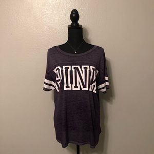 Purple Heathered PINK Tee